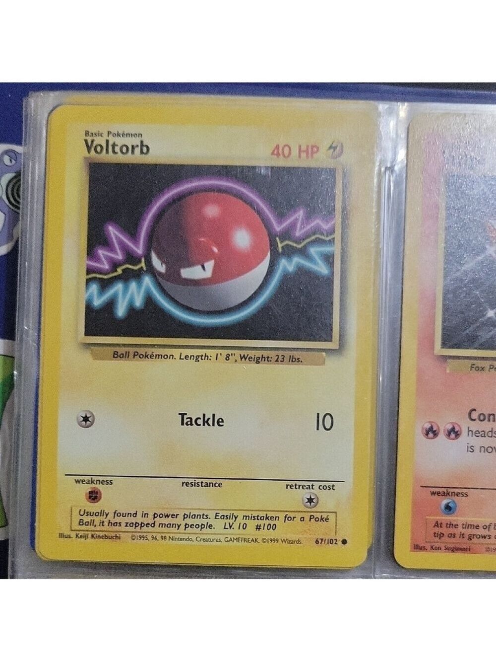 Pokemon Card Voltorb